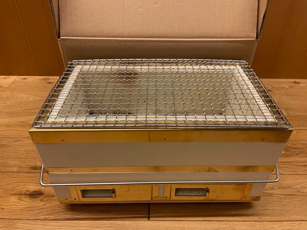 【入手困難】能登燃焼器工業 純珪藻土切出し七輪 長角32㎝