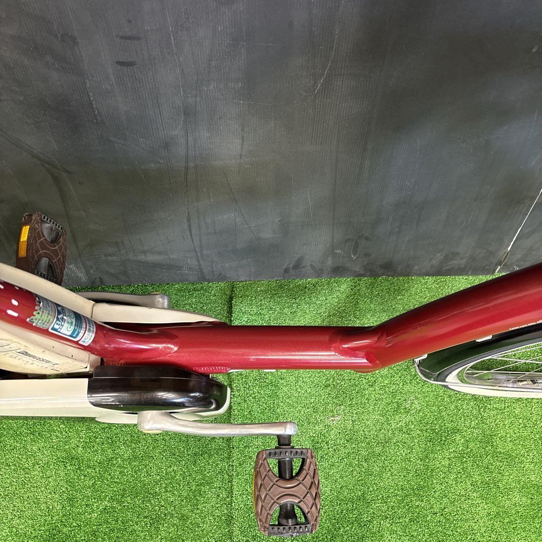 パチキ様　前子供乗せ無し　BS Angelino レッド 3人乗り対応　97★