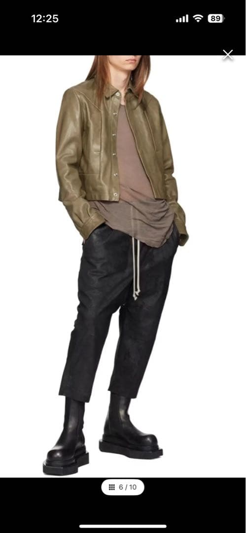 最終限界価格‼️LBA RickOwensCROPPED balenciaga