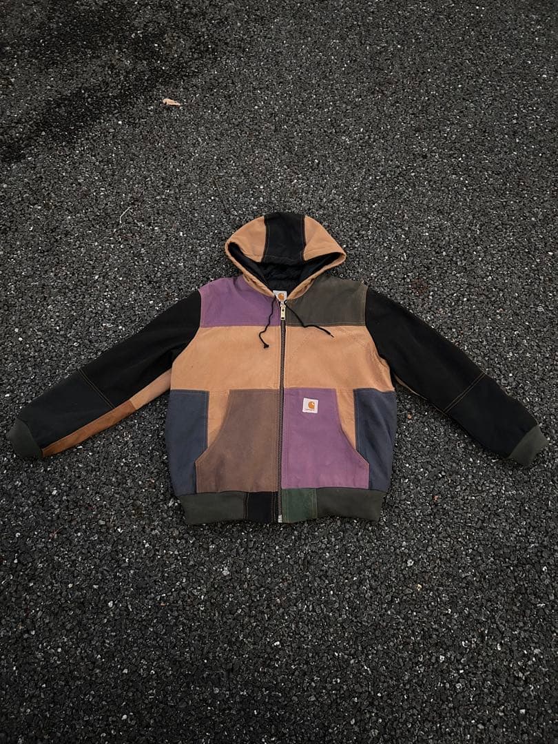 Carhartt パッチワーク　アクティブジャケット