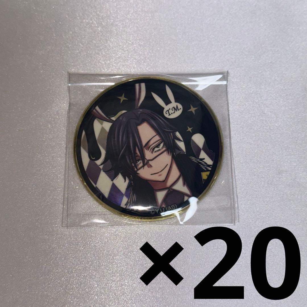 桃源暗鬼 桃華月詠 原作 バニー 缶バッジ メディコス ゴールド 20点