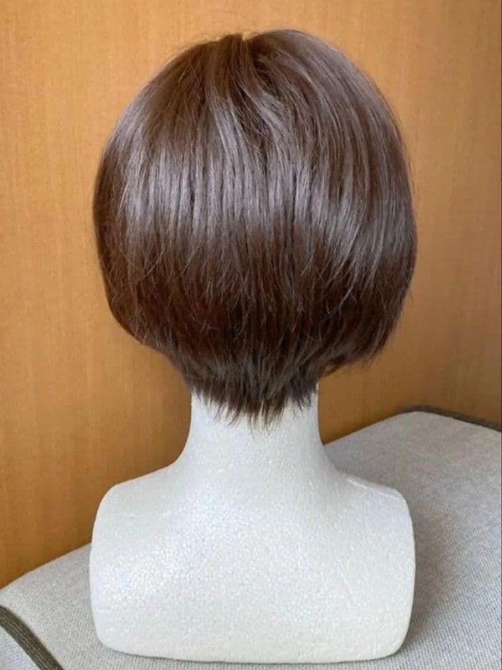 未使用品　リネアストリア「天使のリーフショート」S　チョコブラウン VALAN