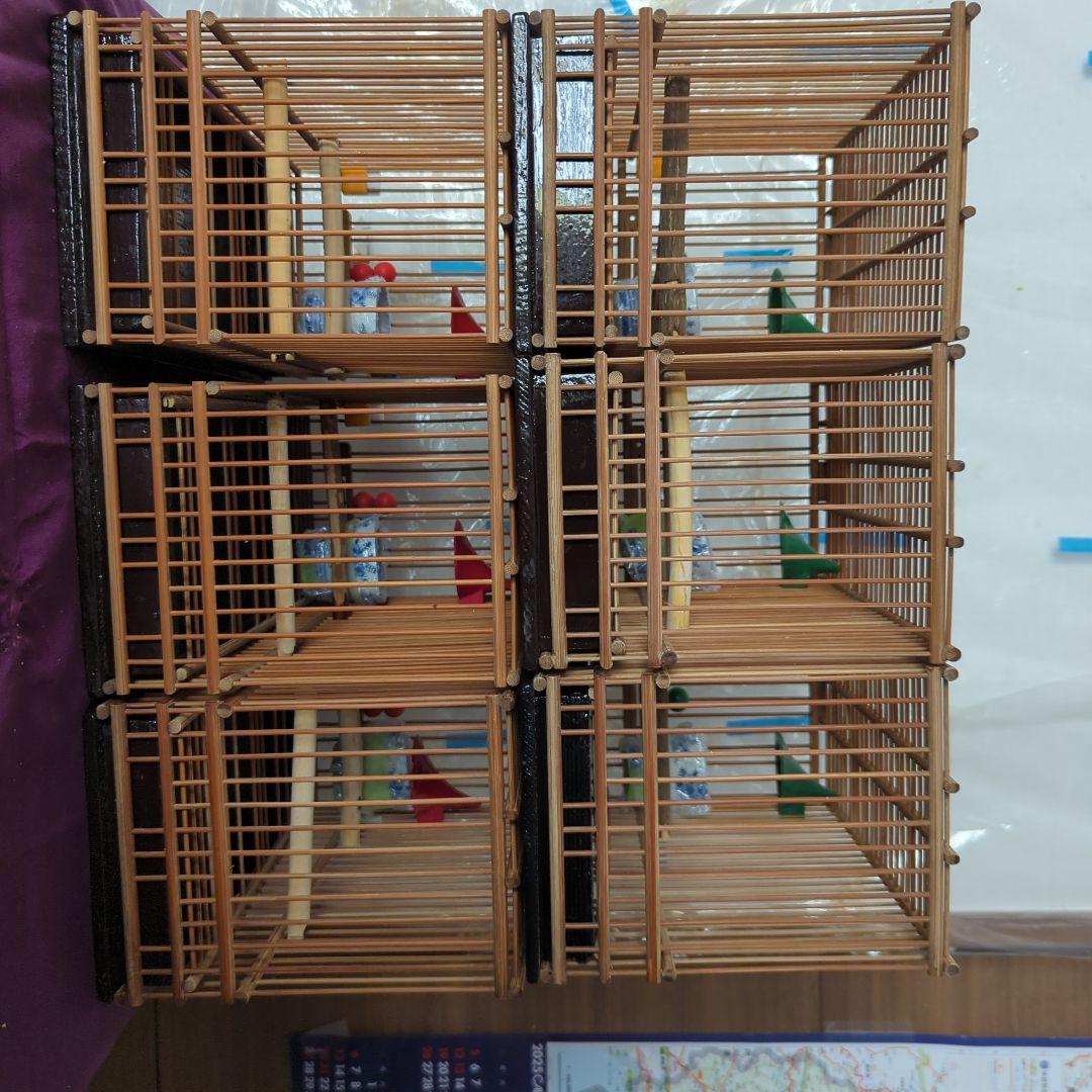 メジロ籠　６個セット