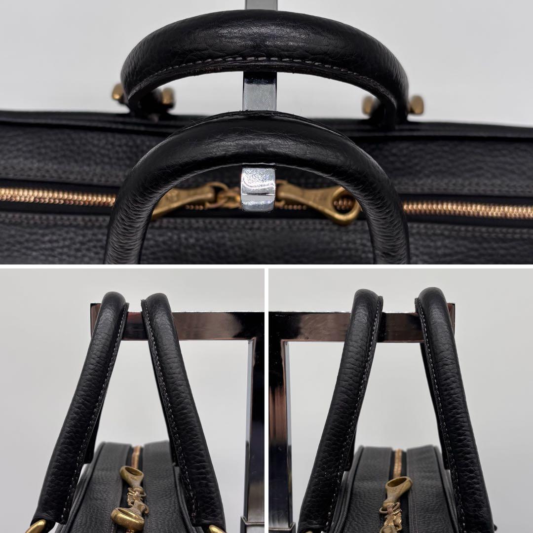 トフアンドロードストーン　Vブリーフ　ビジネスバッグ　A4可　レザー