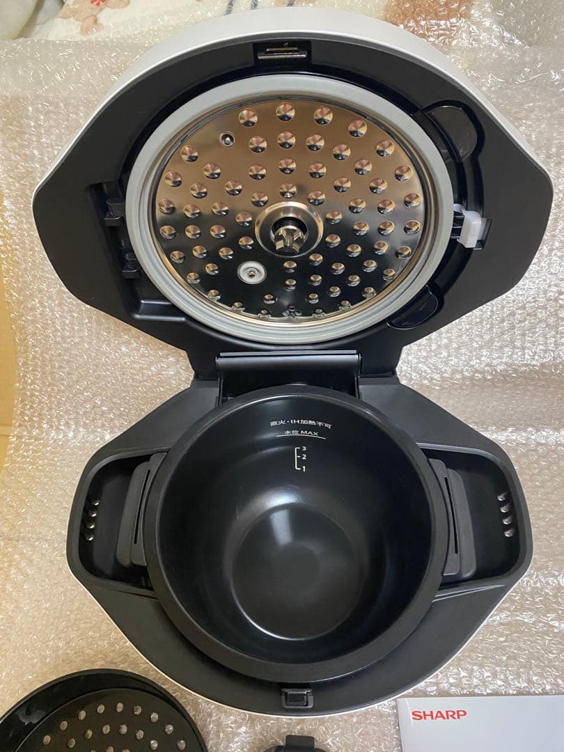 SHARP ホットクック　HEALSIO 電気圧力鍋 取扱説明書付き