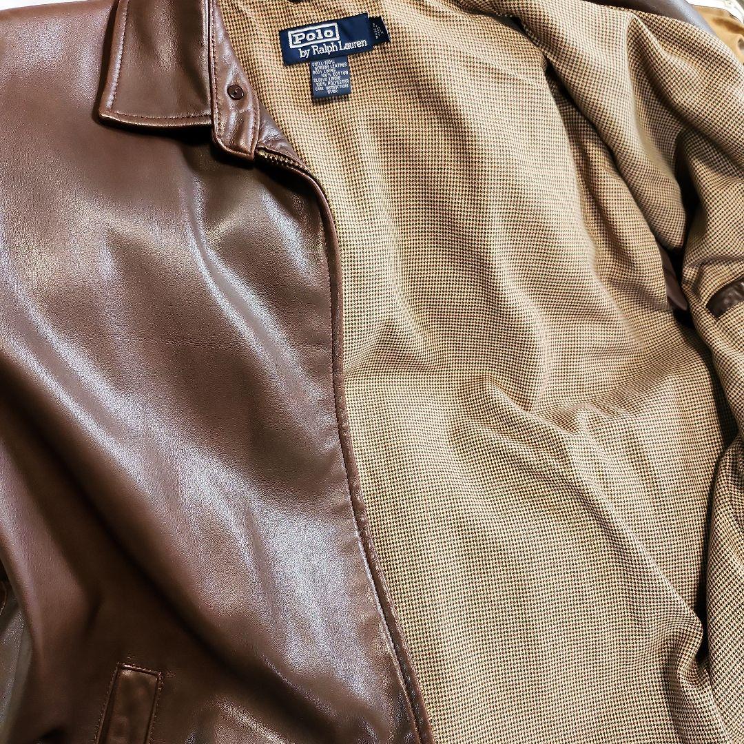 専用 90s Polo by Ralph Laurenレザージャケット　ラルフ