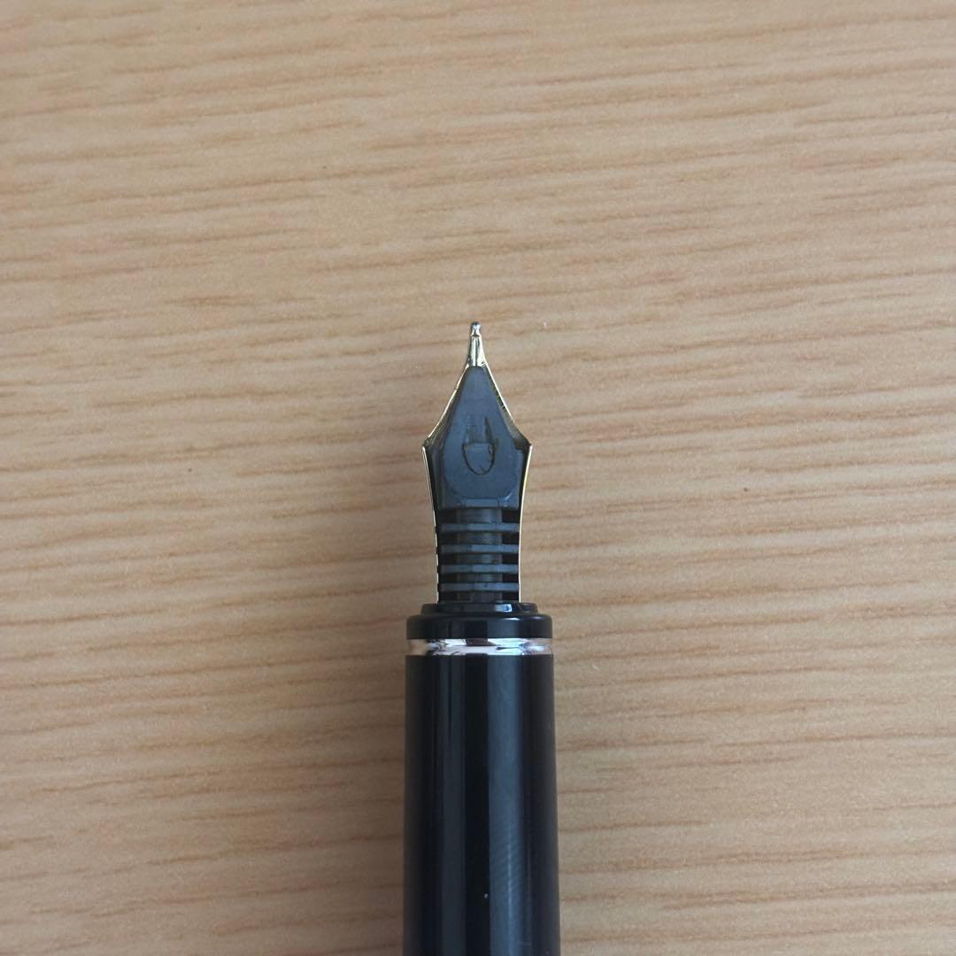 パイロット 万年筆 グランセ NC スターリングシルバー ストライプ M 廃盤