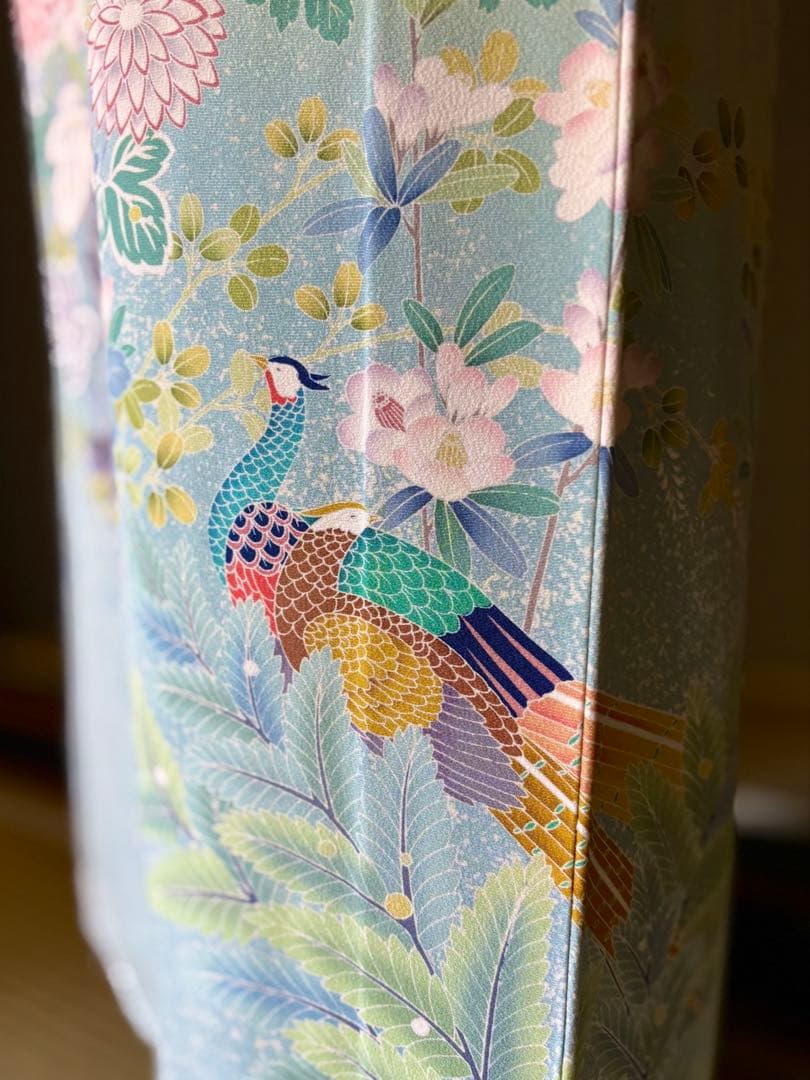 正絹訪問着4点フルセット◎全品未使用！こだわりコーディネート品格シリーズa12