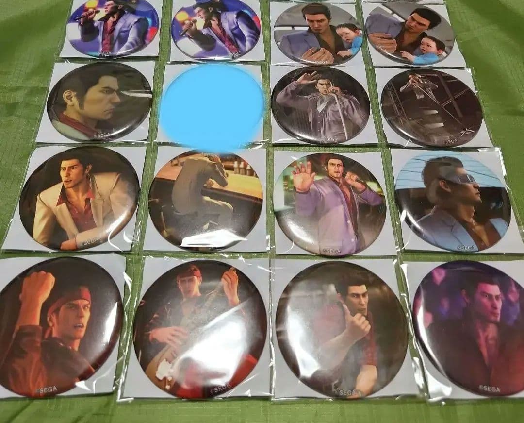 龍が如く くじ 缶バッジ 絵馬 マグネット