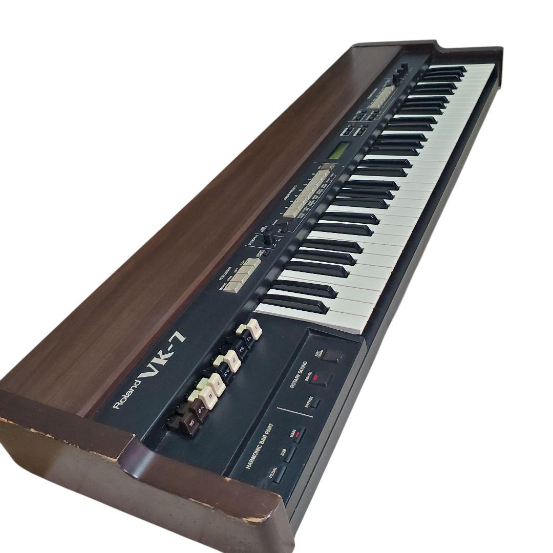 【希少・名機】Roland VK-7 オルガンキーボード 日本製 ハードケース付