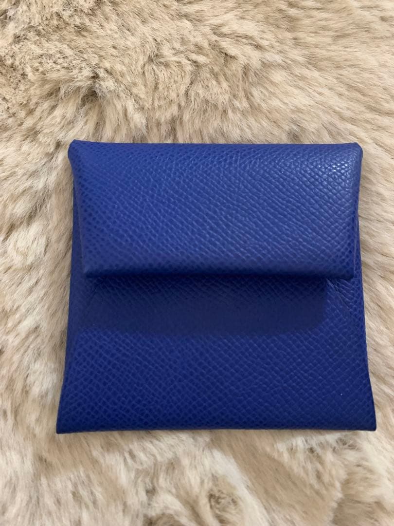 HERMES エルメス バスティア ケース バイカラー U刻印