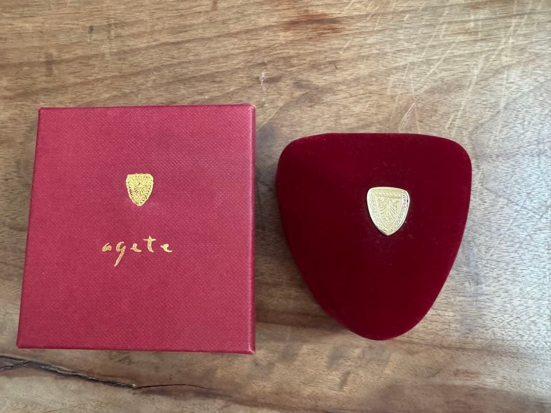 agete ダイヤモンドリング 20号 Ｋ18 0.08ct アガット