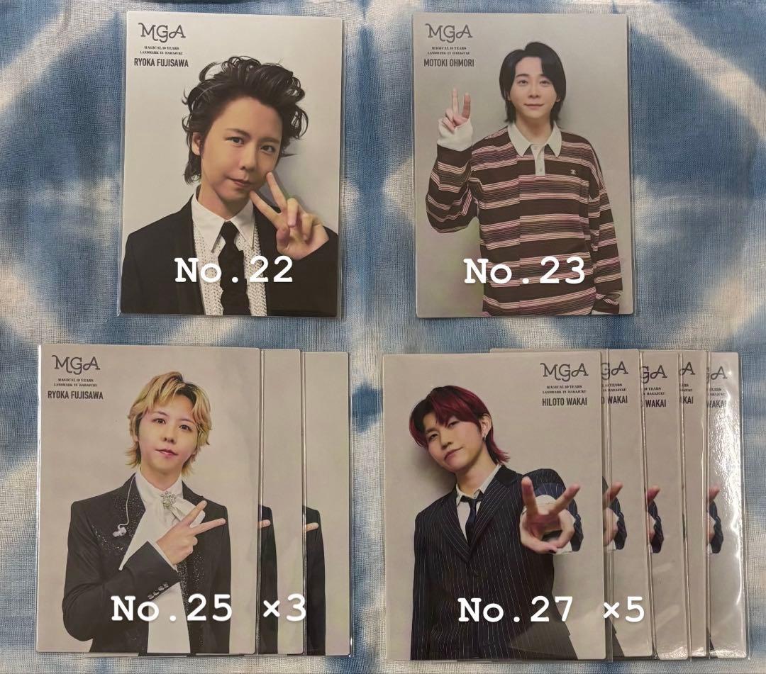 Mrs. GREEN APPLE MGA フォトカード