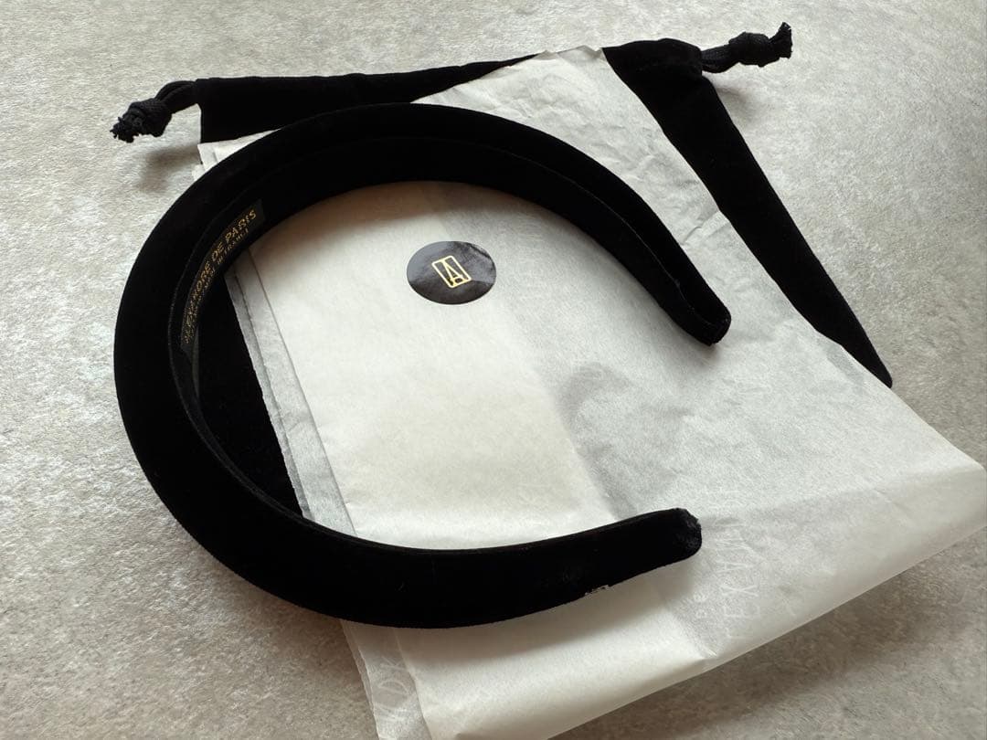 【Creed】ALEXANDRE DE PARIS カチューシャ ブラック