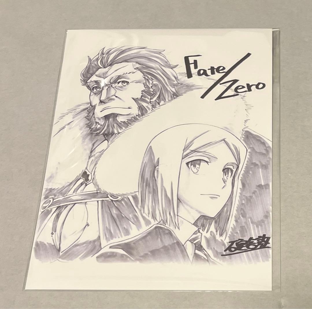 Fate zero ufotable イスカンダル ウェイバー イラストカード