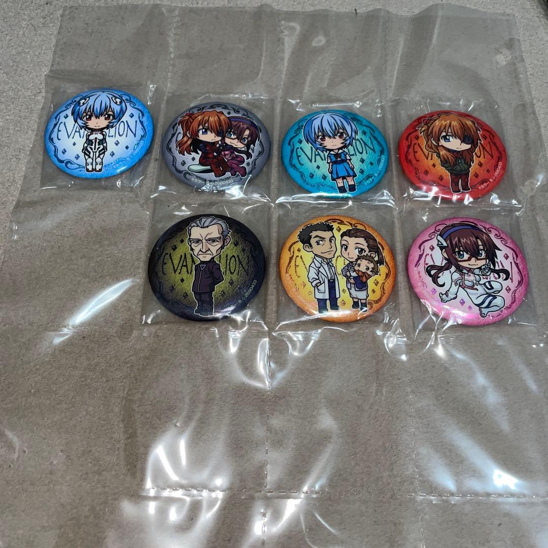 エヴァンゲリオン　あそーと　ガチャ　缶バッジ45個セット（バラ売り可）