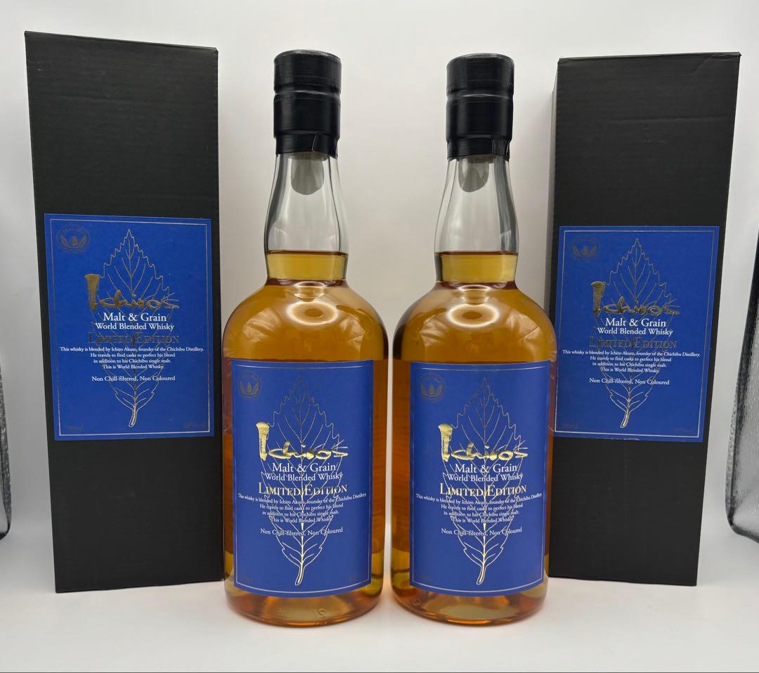 未開栓 イチローズモルト リミテッドエディション 700ml 箱付 2本セット