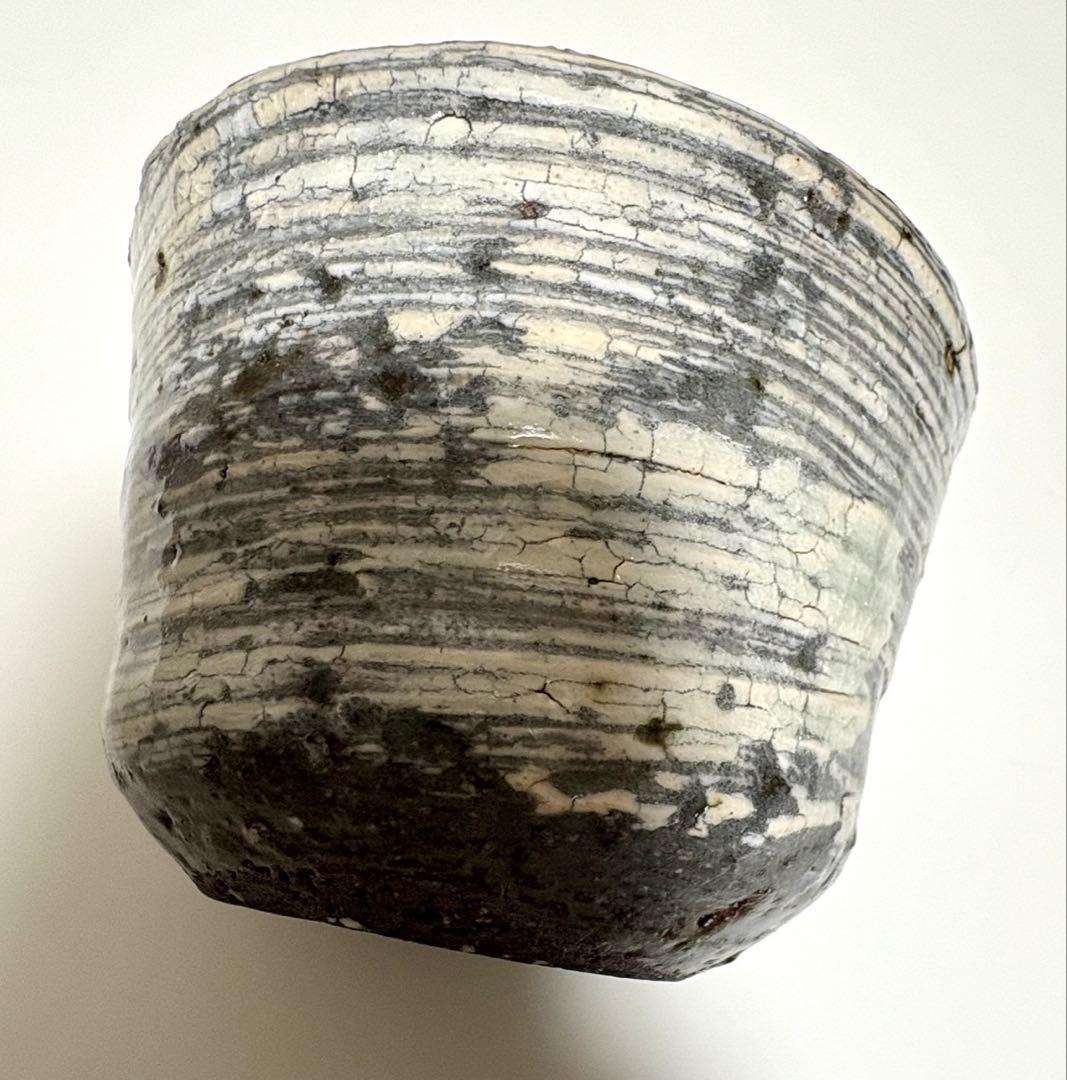 中川自然坊　刷毛目唐津　焼酎杯