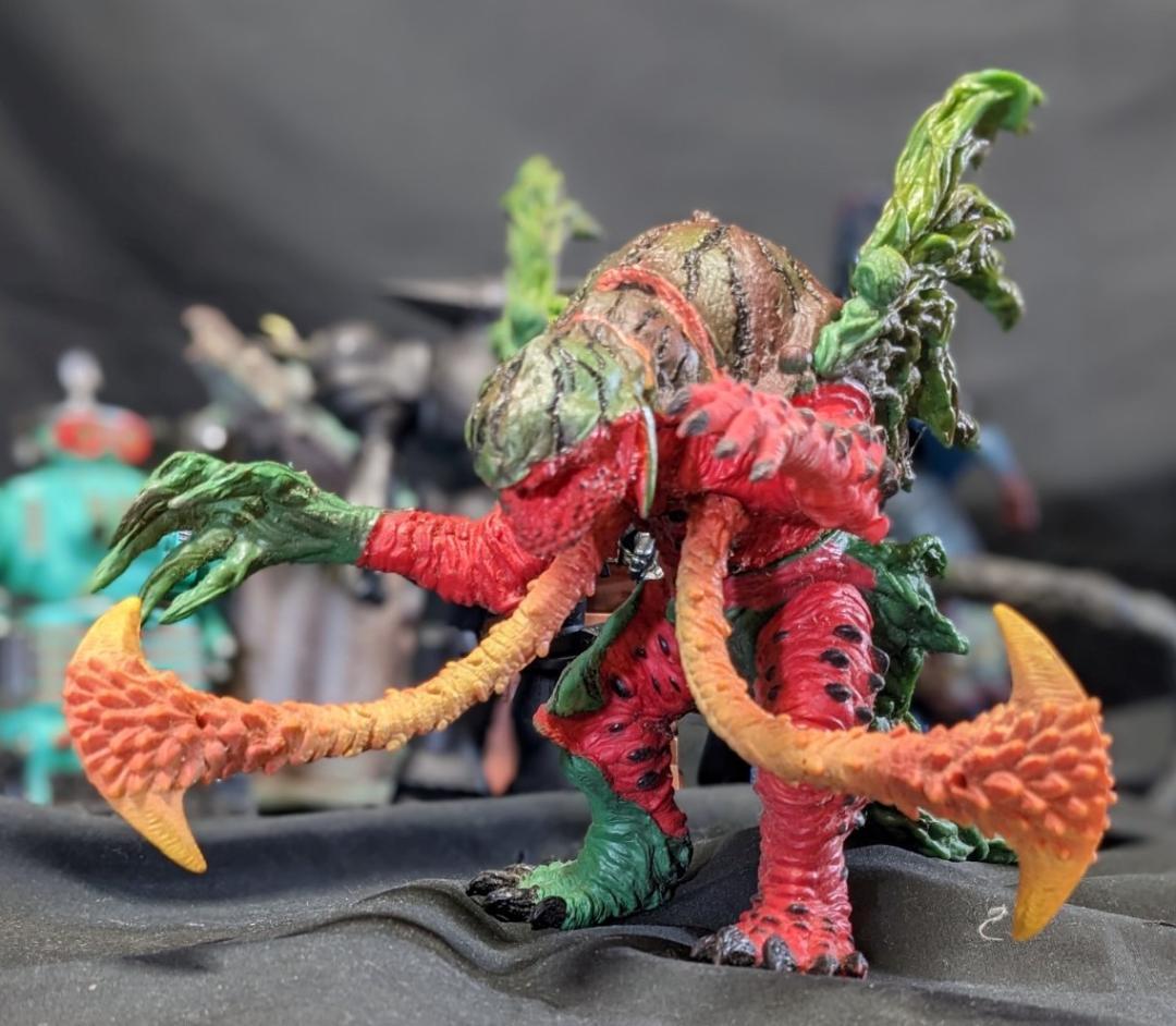 鉄甲機ミカヅキ＆登場イドム（タカラ）PVCフィギュア６体セット