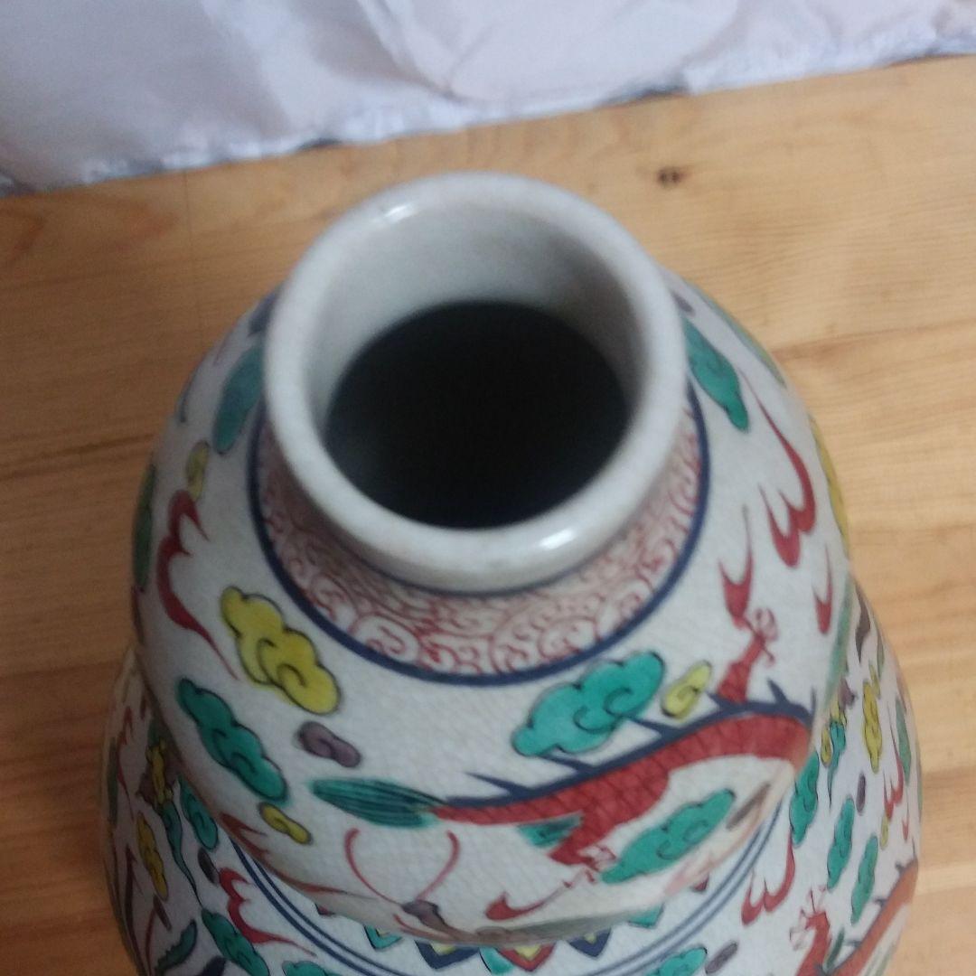 中国龍図瓢箪徳利大(大明万暦年製)大幅値下げ