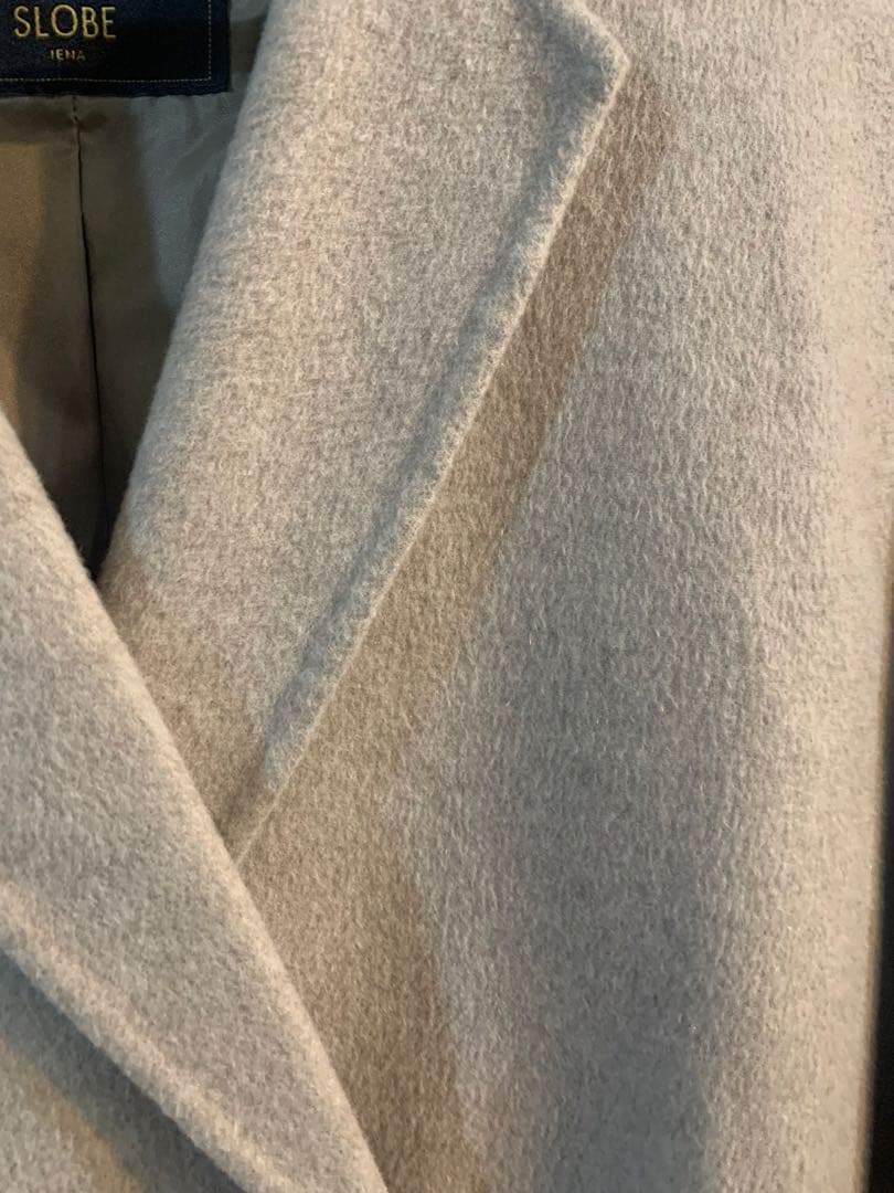 SLOBE IENA 定番のHAMILTONWOOLシリーズ チェスターコート