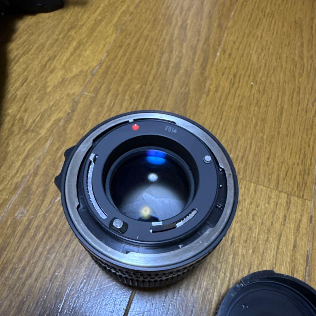 Canon AE-1 FD50mm f1.4とFD100-200mm f5.6