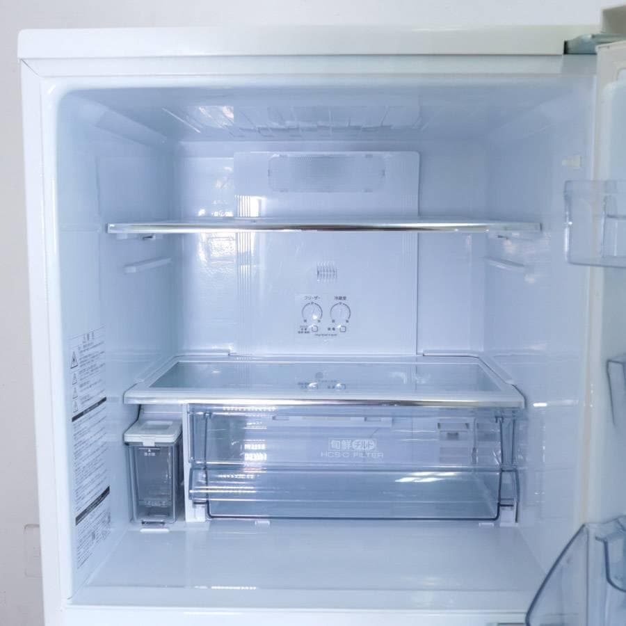 21年製 アクア 238L 3ドア 冷蔵庫 AQR-SV24HBK 自動製氷