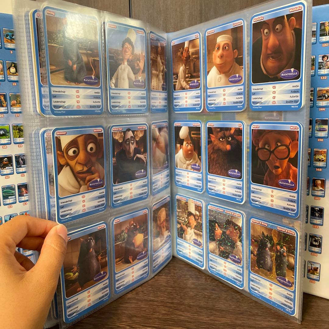 ディズニー　ピクサー　トレーディングカード　キャラクター　カード