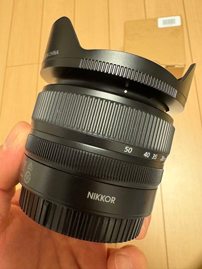 【美品】ニコン NIKKOR Z 24-50mm f/4-6.3【 純正フード付