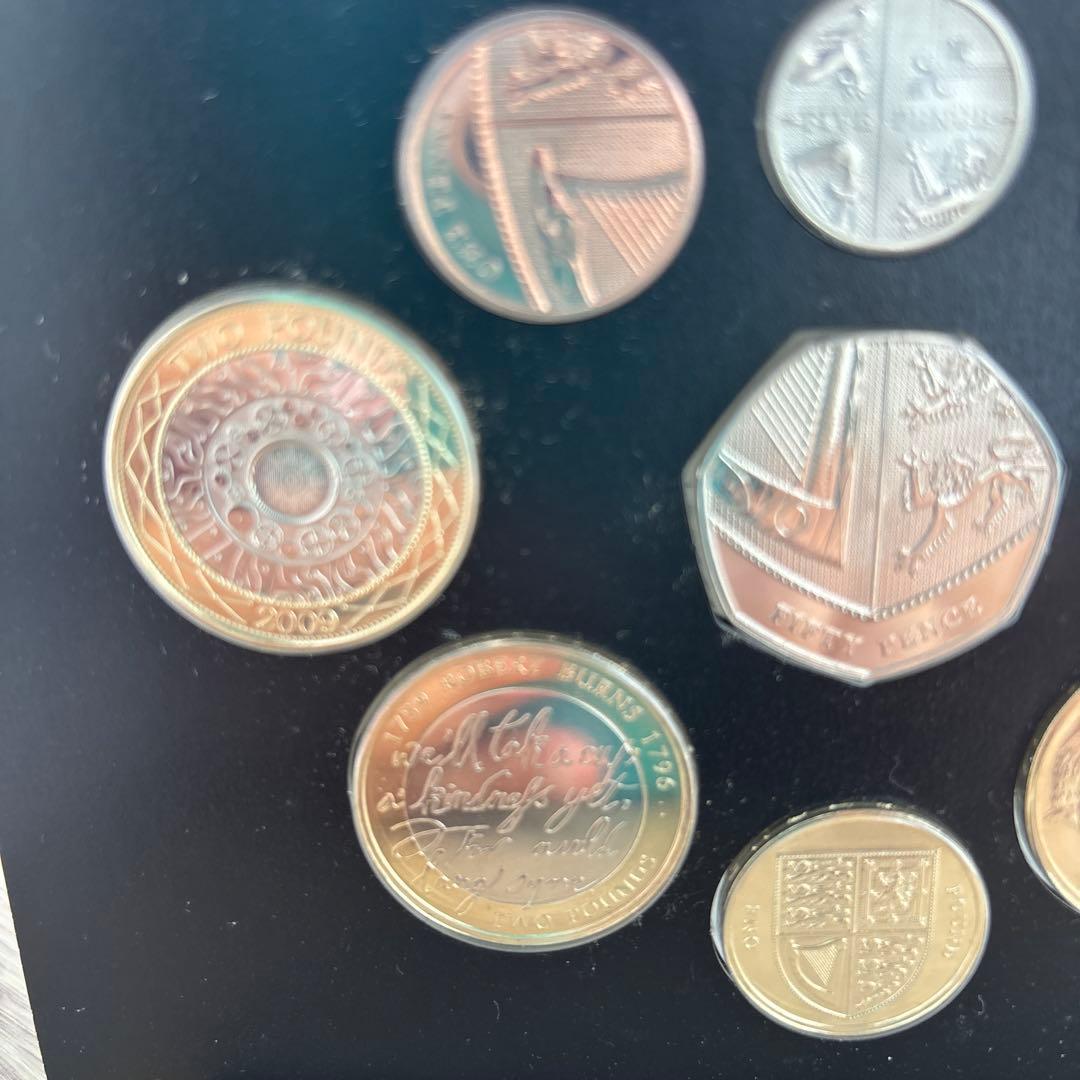 超希少 2009年 イギリス キューガーデン 50ペンス硬貨