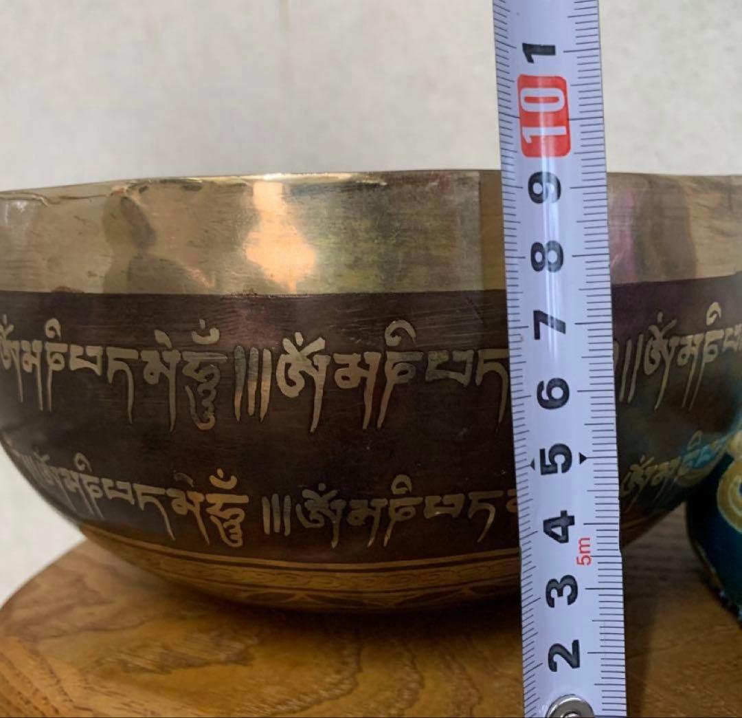 シンギングボウル18cm リング付き