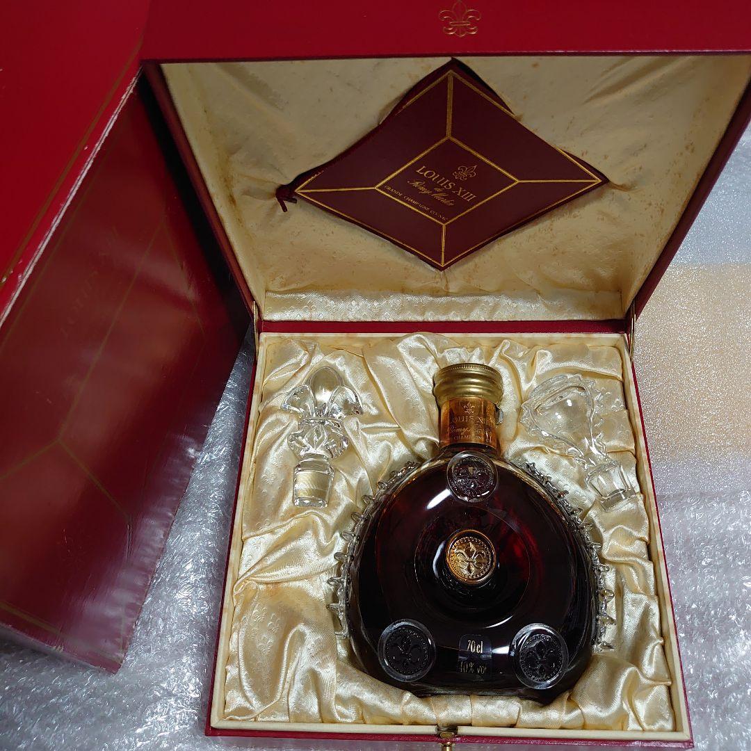 レミーマルタンルイ13世【未開封】金キャップ700ml　替え栓２点・内箱・外箱付
