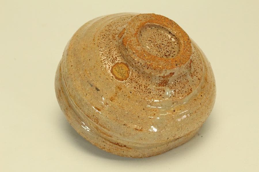 茶道具 夫婦茶碗 一対 黒織部 赤？ 書箱 骨董 古美術(BB455)