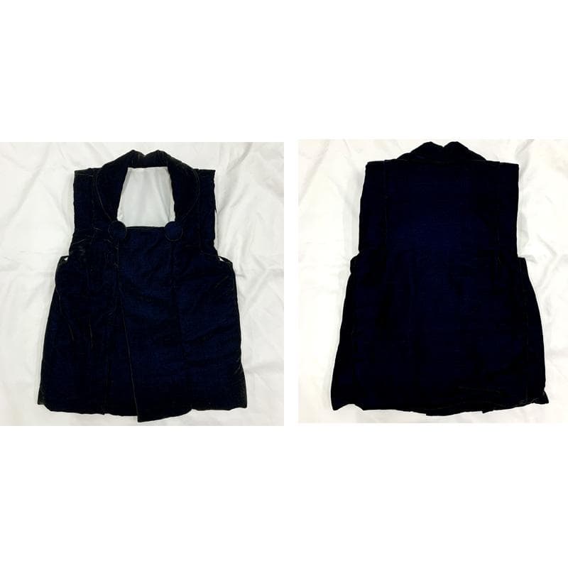 503ag11着物のみ□七五三 三歳 女児 着物&被布 金彩 梅 菊 □美品