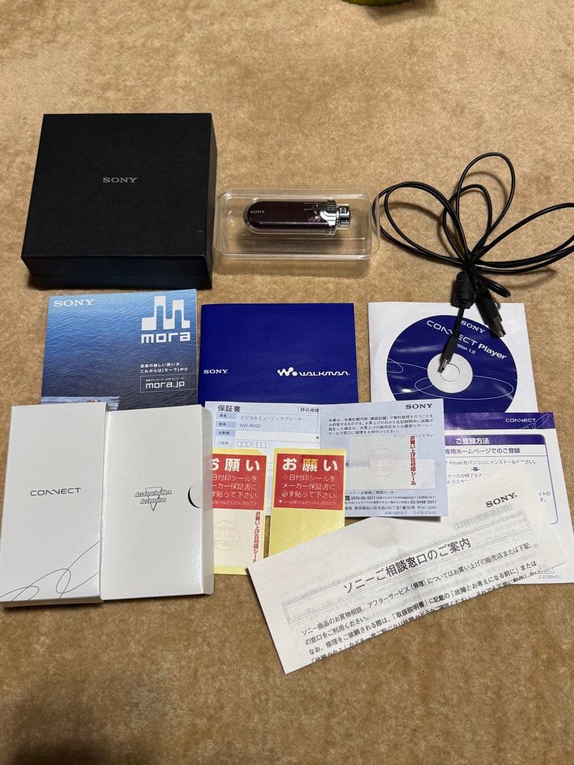 【動作確認済み】SONY WALKMAN NW-A605 ピンク