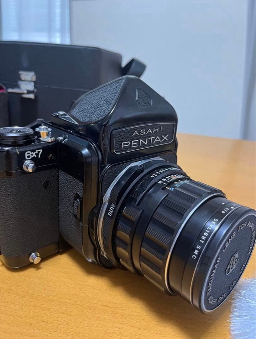 フィルムカメラ PENTAX 6x7 Asahi