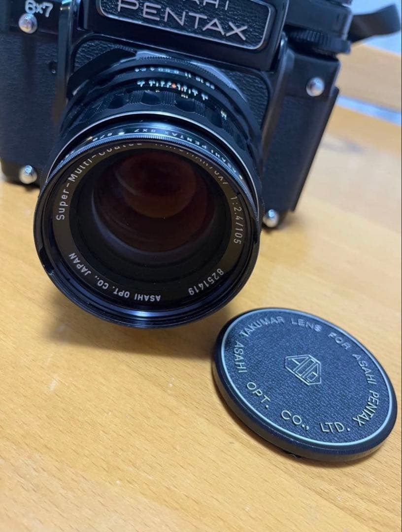 フィルムカメラ PENTAX 6x7 Asahi