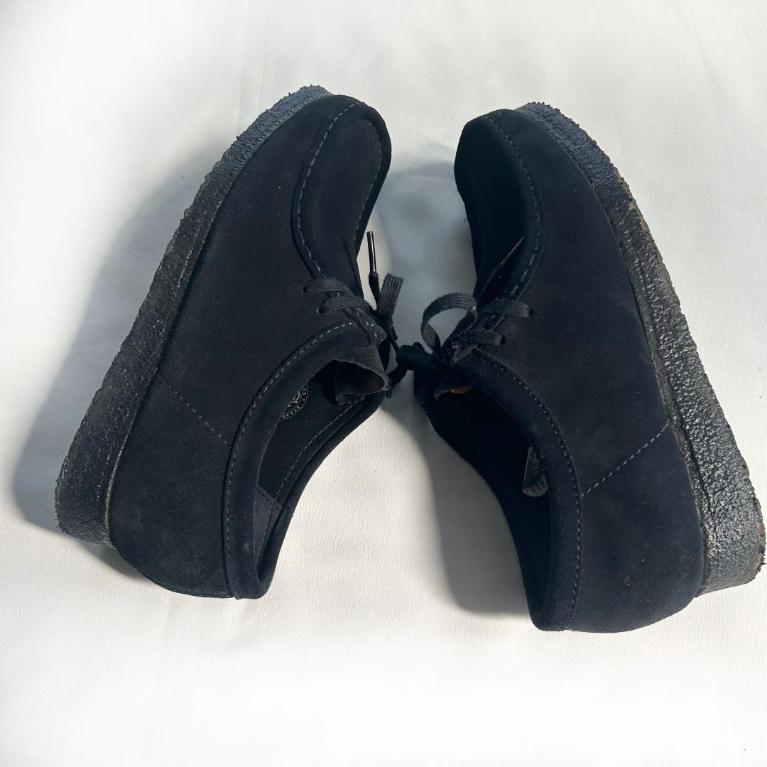 【希少・美品】ビューティー＆ユース 別注CLARKSWALLABEE NAVY