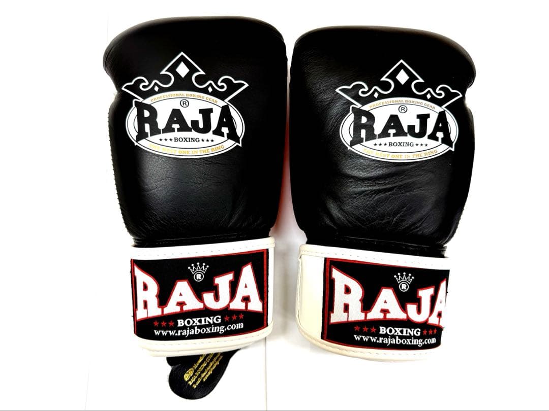 新品　RAJA グローブ 16oz ラジャ　本革製　マジック式　送料込