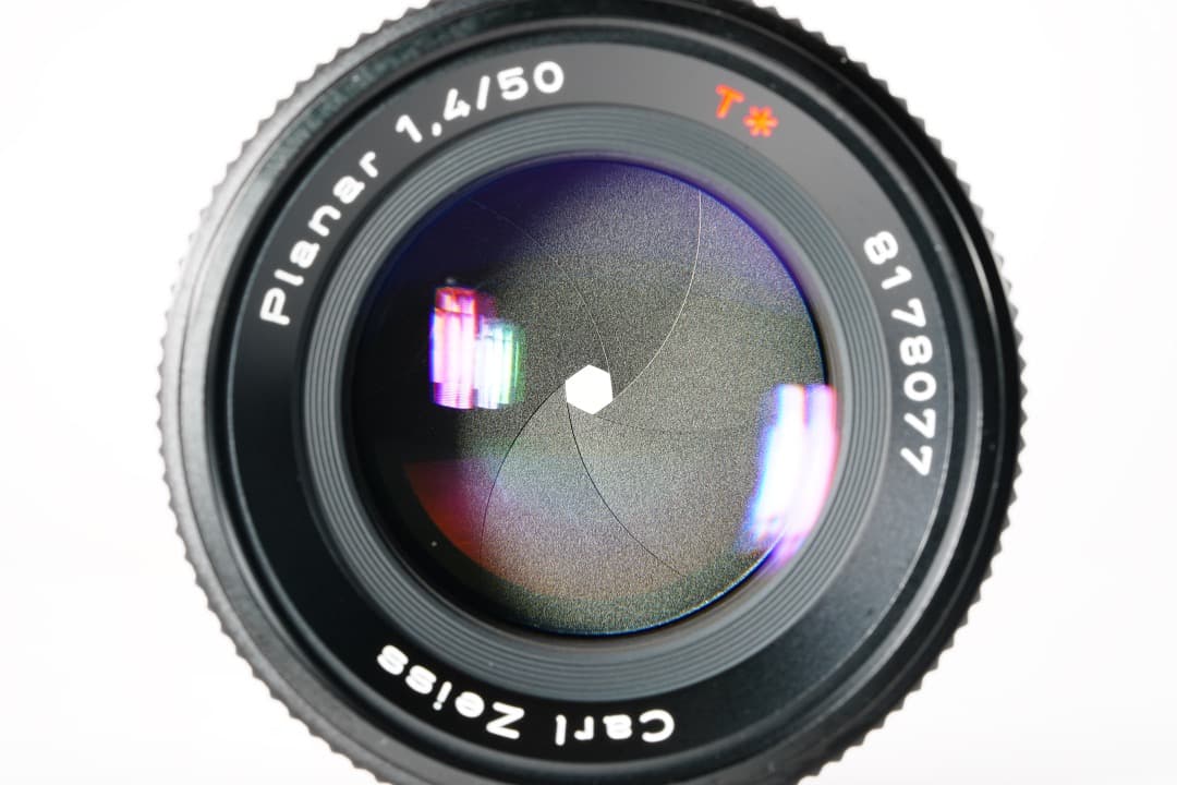 【極美品】Carl Zeiss Planar 50mm F1.4 MMJ 077
