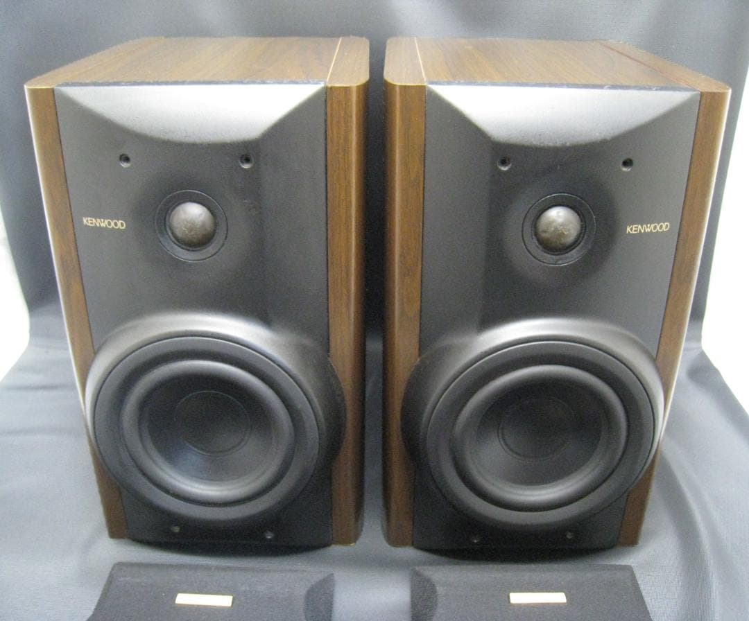 【音OK】　KENWOOD 2ウェイスピーカー ペア LSF-555