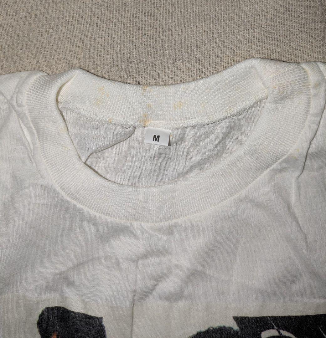 希少レアグッズ　光GENJI　TシャツMサイズ 白ホワイト　80年代当時物