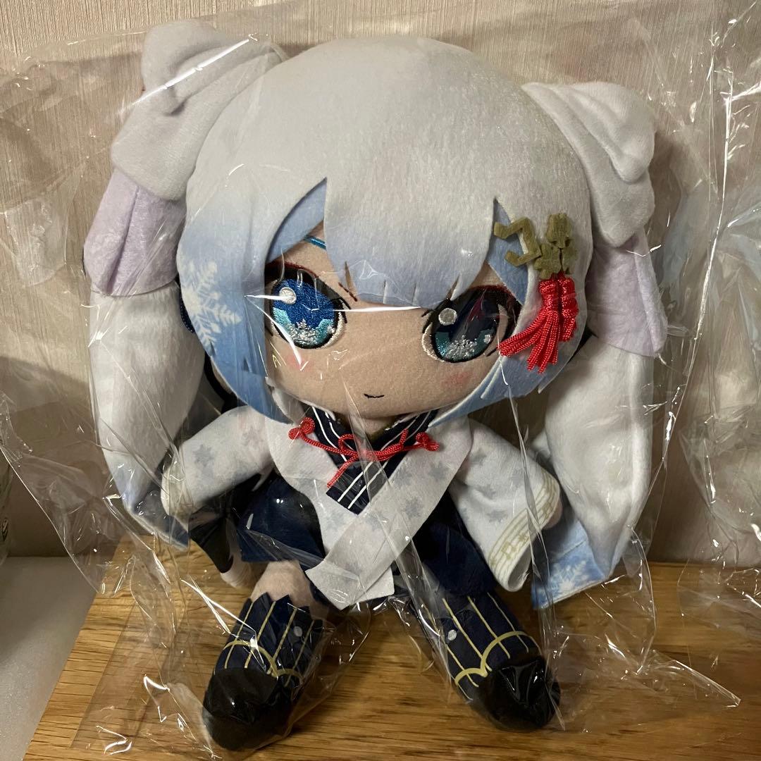 初音ミク　雪ミク　GIFT製　ぬいぐるみ　2018〜2020