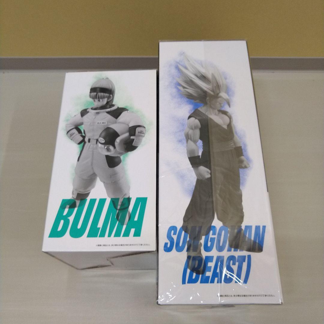 ドラゴンボール　一番くじ VSオムニバスbrave　 ブルマ　孫悟飯ビースト