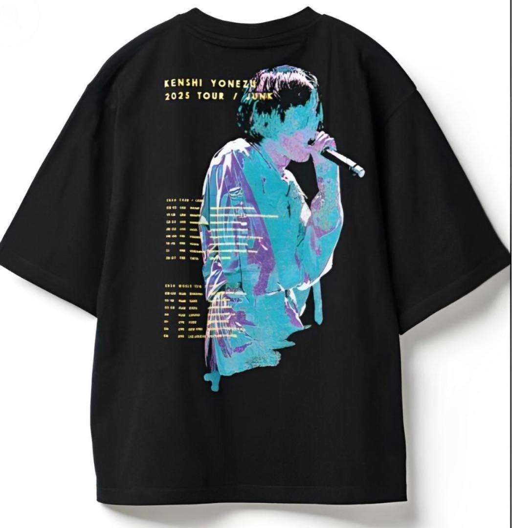 新品) ワールドツアーTシャツ(L) 銀テ ショッパー付 米津 JUNK