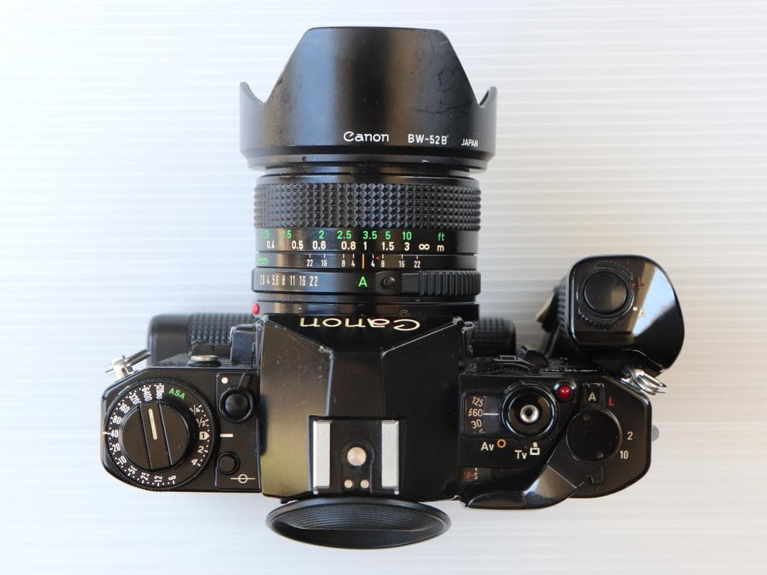 Canon　A-1本体　レンズ3本　モータードライブ　セット