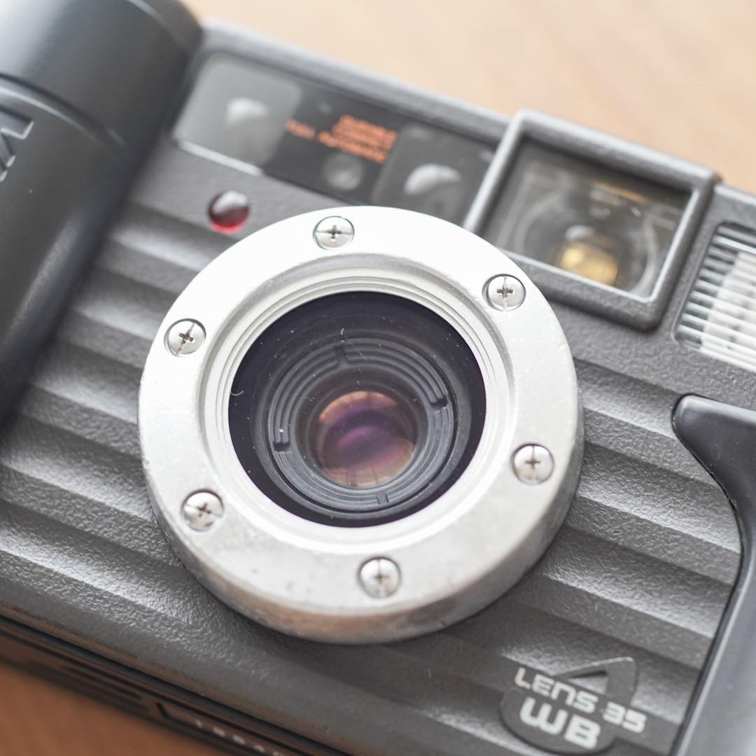 【撮影・OH済み】Konica 現場監督35コンパクトフィルムカメラ　B