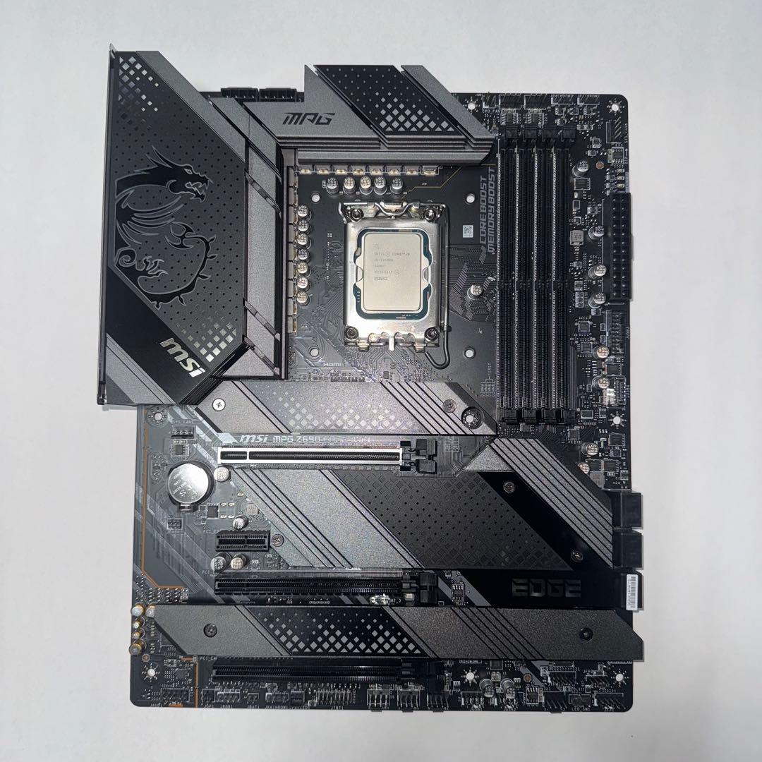 i9-13900K+MSI MPG Z690 EDGE WIFI DDR5セット