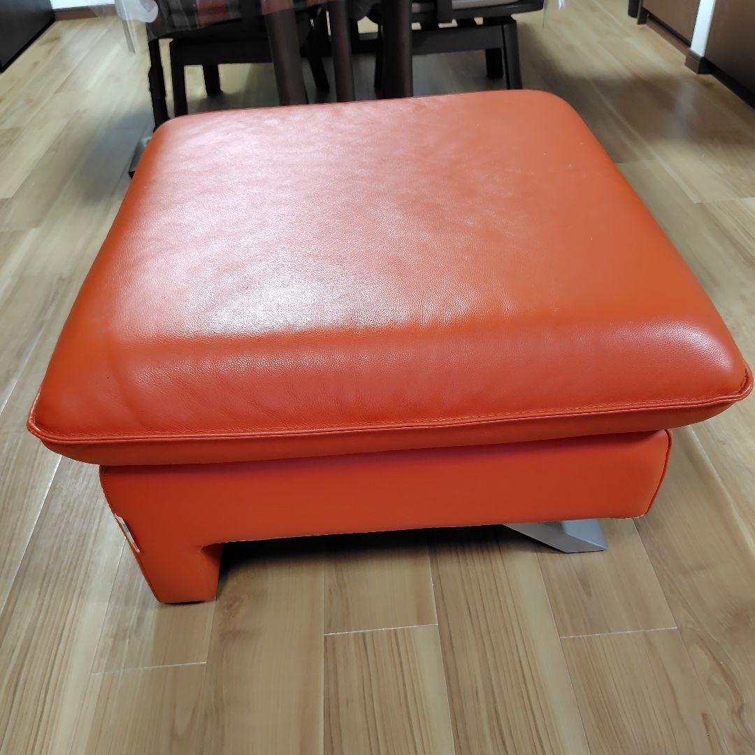 ニコレッティ 本革 サクセス　オットマン イタリア製