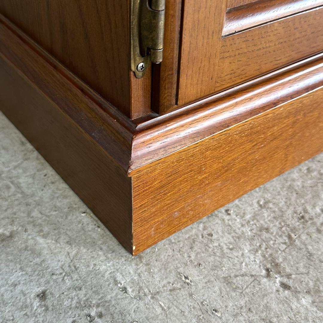 ✦カリモク✦ヴィンテージ ライティングビューロー デスクキャビネット 昭和レトロ